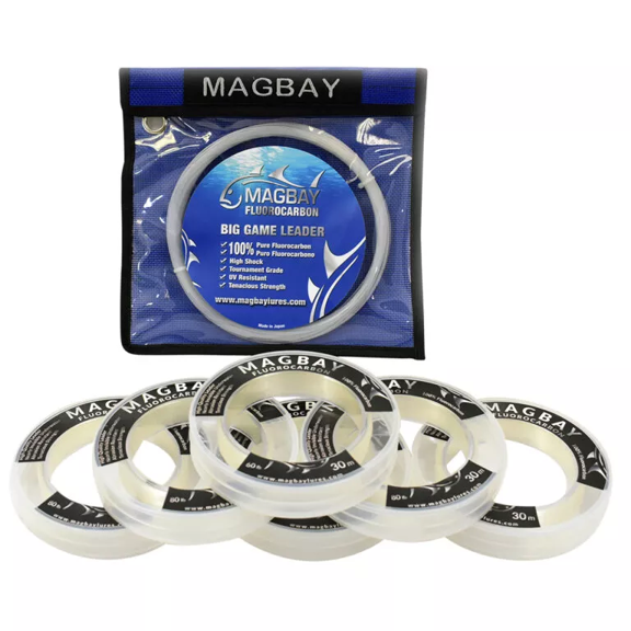 MagBay Lures 100% Fluorocarbon Leader 130 lbs