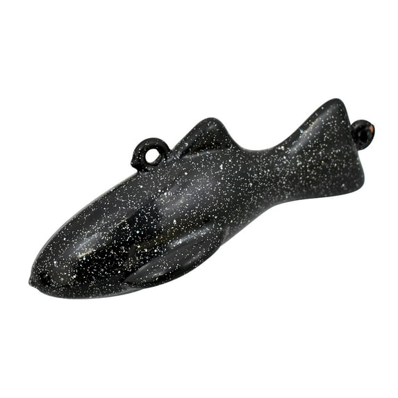 MagBay Lures 100% USA Made Downrigger Weights Heavy Dredge Fish Weight - Vinyl or uncoated (Black, 8lb)…