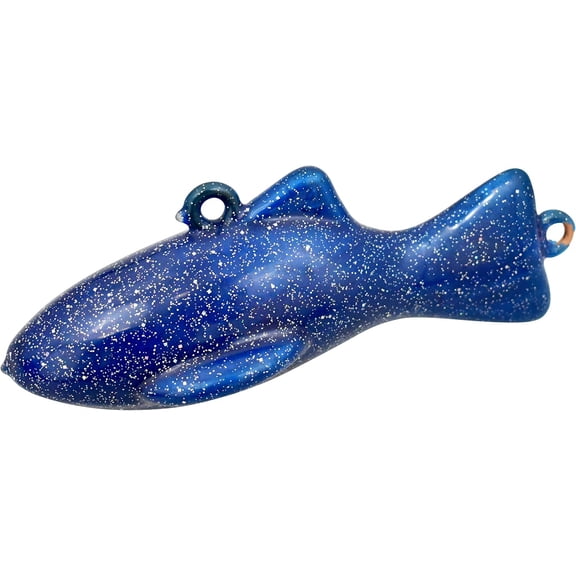 MagBay Lures 100% USA Made Downrigger Weights Heavy Dredge Fish Weight - Vinyl or uncoated (Blue, 8lb)