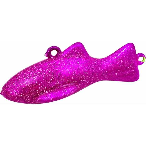 MagBay Lures 100% USA Made Downrigger Weights Heavy Dredge Fish Weight - Vinyl or uncoated (Pink, 12lb)