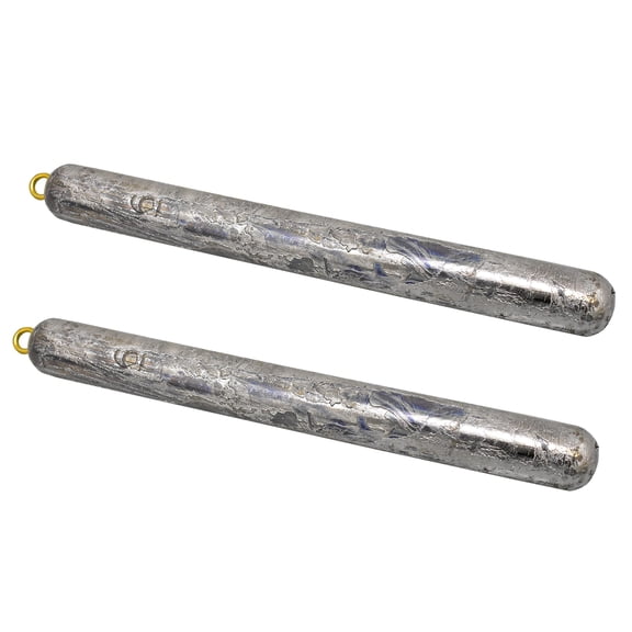 MagBay Lures Deep Drop Weights - Offshore Fishing (6lb (2pcs), Uncoated)