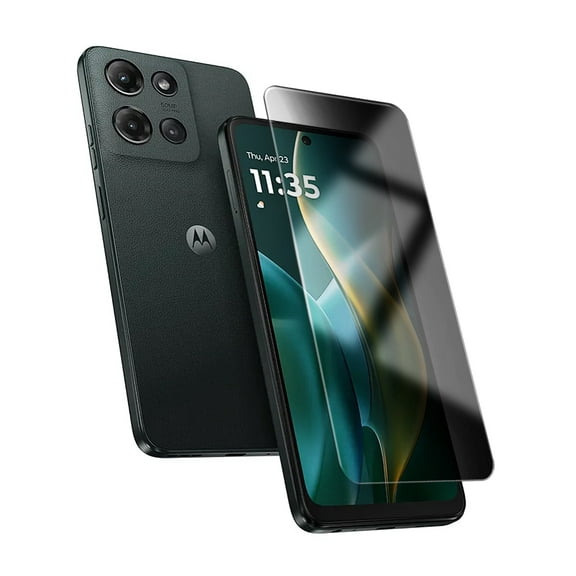 MagGlass Privacy+ for Moto G 2025 Privacy Tempered Glass Screen Protector (Applicator Included)