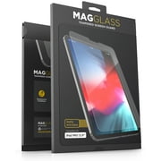 MagGlass iPad Pro 12.9 Tempered Glass Matte Screen Protector - Fingerprint Resistant Anti Glare Screen Guard Case Compatible