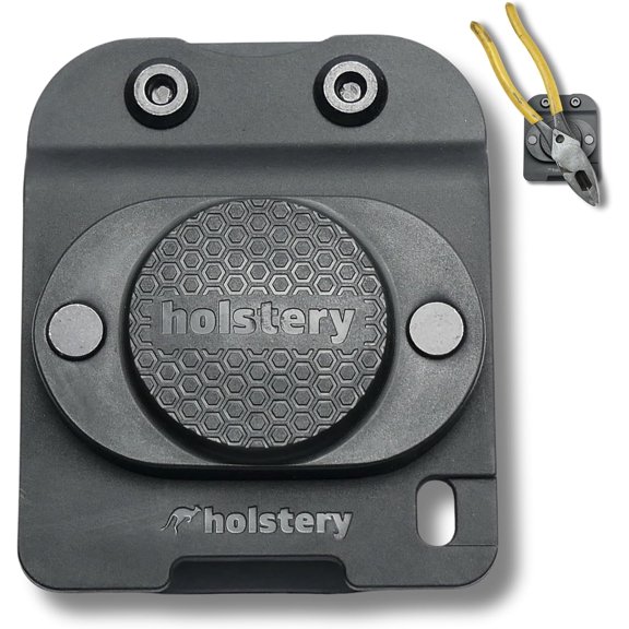 MagMaster | Magnetic Tool Holder - Strong Clip-On Belt Magnet Holster for Screws, Nails, Her, Sockets, Pliers, Screw Driver, Trowel, Drill Bit, Wrench, or Any Tools and Hardware