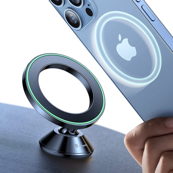 MagSafe Car Mount with High Temp Resistance, Adjustable Holder for iPhone Models