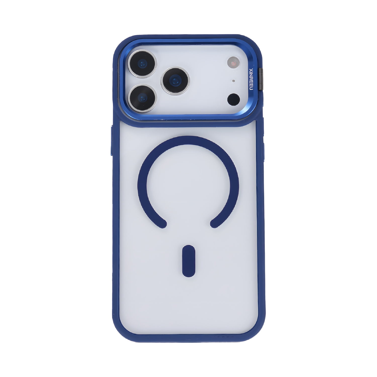 MagSafe Clear Case with Camera Stand for iPhone 17 Pro - Dark Blue