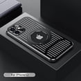 thumbnail image 1 of MagSafe Compatible Case for iPhone 12 with Advanced Cooling & Shockproof Military Grade Protection, Rugged Aluminum Metal Heat-Dissipation Magnetic Cover for iPhone 12, Black, 1 of 11