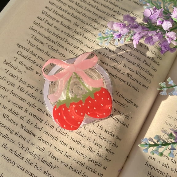 MagSafe Magnetic Phone E Reader Grip Strawberry