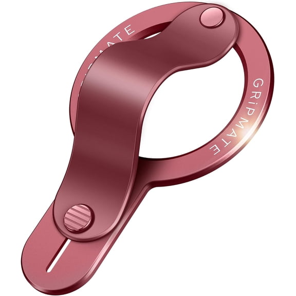 for MagSafe Phone Grip for iPhone - Magnetic Phone Ring Holder Detachable for iPhone 17 Pro Max - Comfortable Finger Phone Loop Grip for Apple 16/15/14/13/12,Wine Red