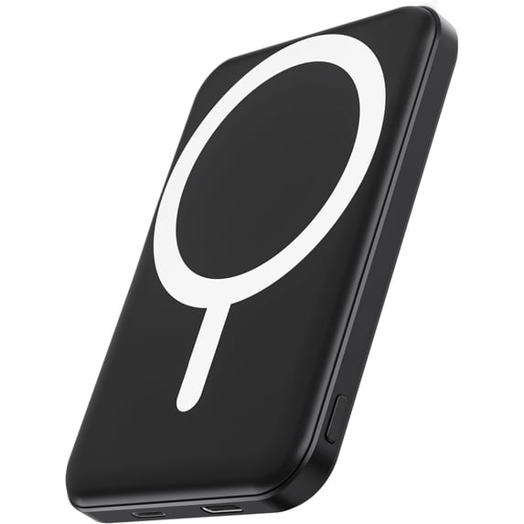 for MagSafe Power Bank 5000mAh, Ultra-Slim Magnetic Portable Charger ...