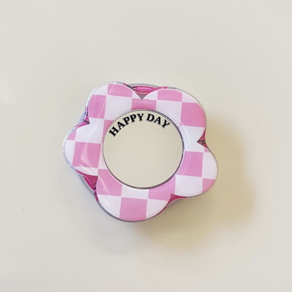 MagSockets Checkers Trendy PopGrip For Phone - Pink