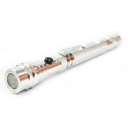 MagTorch Magnetic Torch with Extendable Flexible LED Light for DIY, Crafts, Carpentry and Tradesmen - Silver