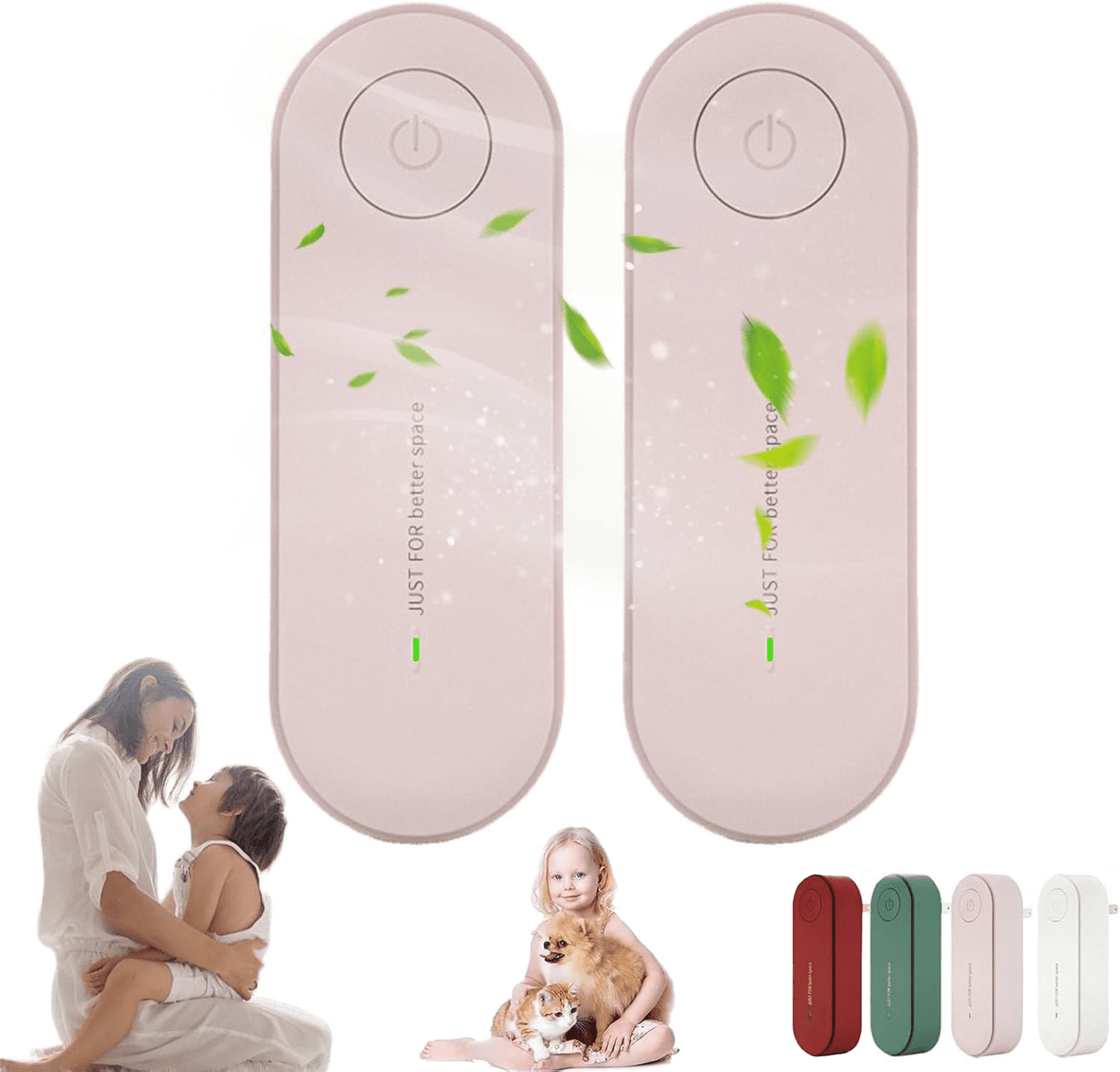 Magair - Magair Air Purifier - Quiet Design/360° Panoramic View, Suitable for Bedrooms, Bathrooms, Closets, and Pet Rooms