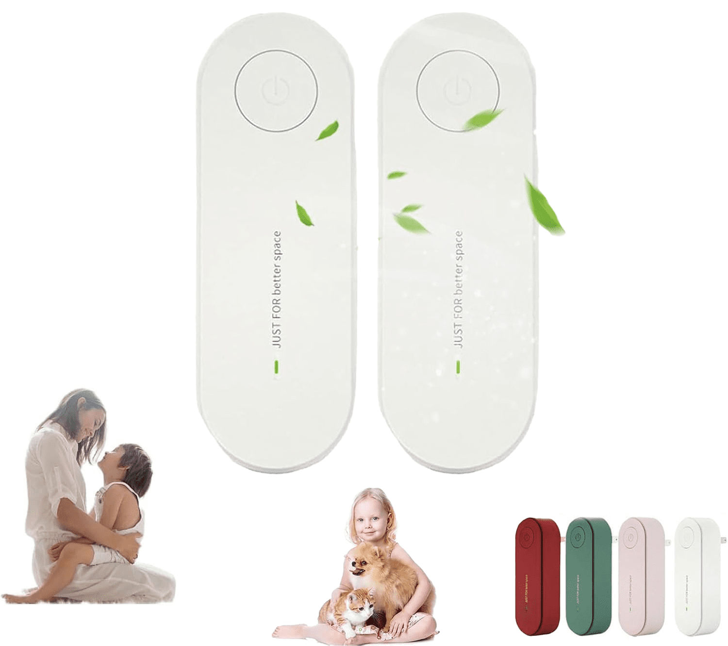 Magair - Magair Air Purifier - Quiet Design/360° Panoramic View, Suitable for Bedrooms, Bathrooms, Closets, and Pet Rooms