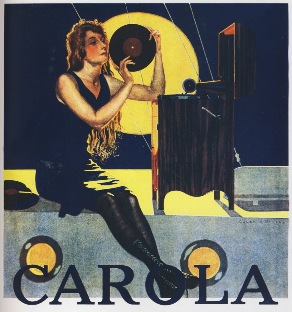 Magazine Advertisement Carola Canvas Art - Clarence Coles Phillips (18 x 24)
