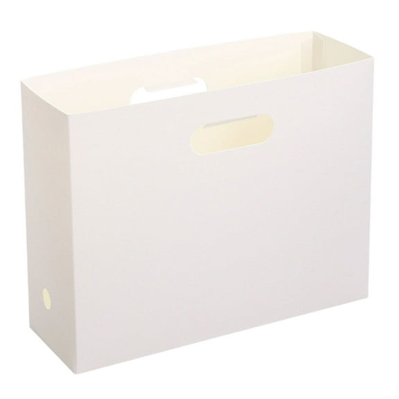 Magazine File Holder Organizer for Paperwork and Home Storage Durable Polyester PP Material Practical and Decorative Filing Solution for Various Rooms