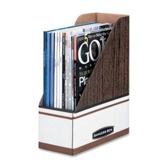 Magazine File - Woodgrain, 6 pack