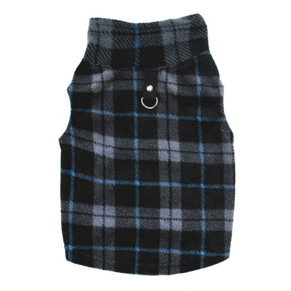 Magazine Pet Dogs Classic Plaid Vest Spring Coat Small Medium Warm