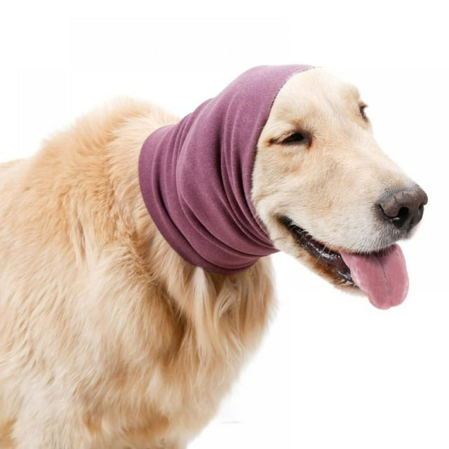 Magazine Soft And Comfortable Pet Grooming Turban Noise-proof Earmuffs Are