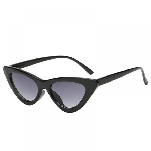 Magazine Sunglasses, Women's Retro Triangle Cat Eye Small Frame Sunglasses Eyewear