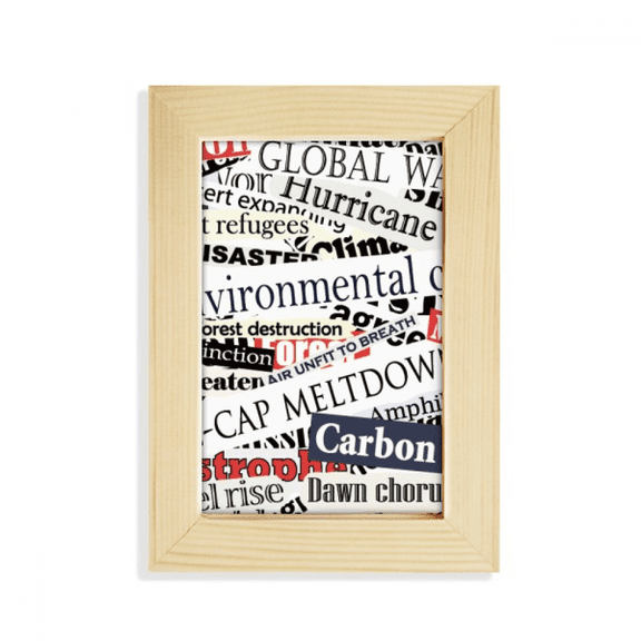 Magazine Veins Pattern Background Desktop Display Photo Frame Picture Art Painting 5x7 inch