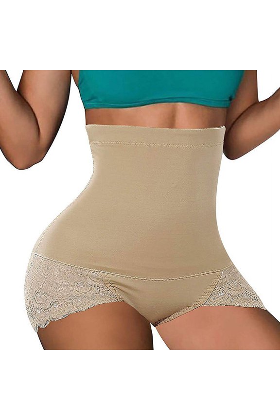 Women's High Waist Sliming Panty, Seamless Hip-up Abdomen Training Control Shapewear for Daily Wearing