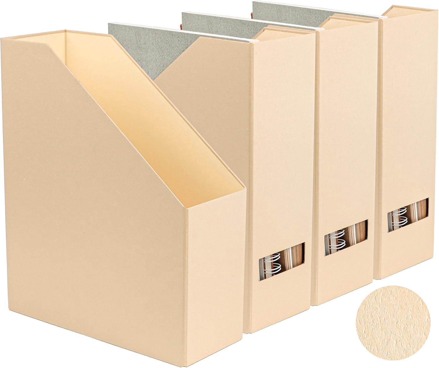 Magazine rack - file rack and desktop organizer, cardboard book storage ...