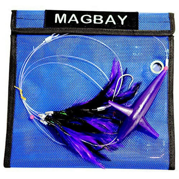 Magbay Lures Daisy Chain Tuna Feather With Bird