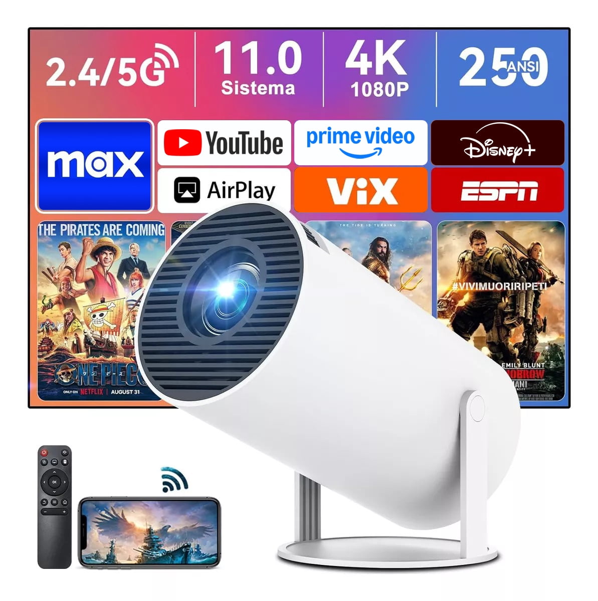 HY300 Pro 4K Mini Projector – Buy Online in Bangladesh | FineNpick 8 DreamFair Projector, HY300 PRO Portable Projector, Nigeria | Ubuy