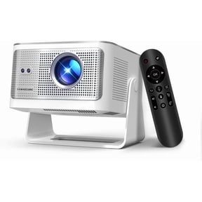 Magcubic Smart Projector with 4K 8K Support, Voice Control Mini Projector with Wifi6 and BT5.4, 900 ANSI, Auto Focus & Obstacle Avoidance, 1080P Portable Movie Proyector for Home Outdoor, HY350Max
