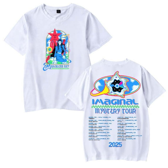 Magdalena Bay Imaginal Mystery Tour 2025 Merch T-Shirt Women Men Crewneck Casual Short Sleeve Tee