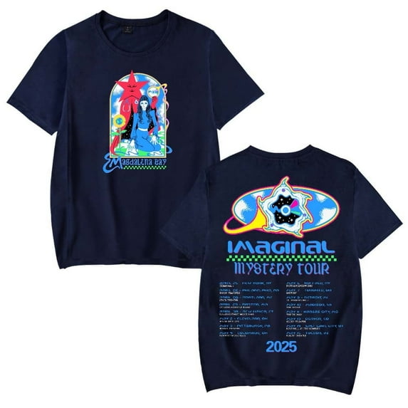 Magdalena Bay Imaginal Mystery Tour 2025 Merch T-Shirt Women Men Summer Casual Fashion O-neck Short Sleeve Tee