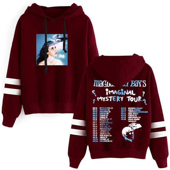 Magdalena Bay Imaginal Mystery Tour Logo Merch Pocketless Parallel Bars Sleeve Streetwear Sweatshirts