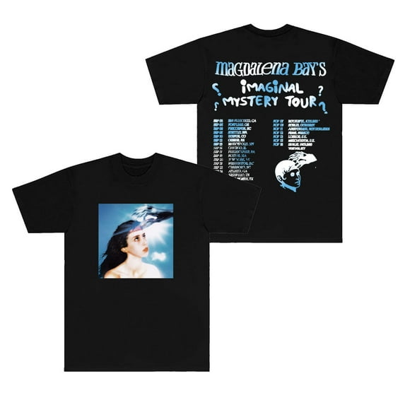 Magdalena Bay Imaginal Mystery Tour Merch T-Shirts New Logo Tee Women Men Fashion Short Sleeve Tee