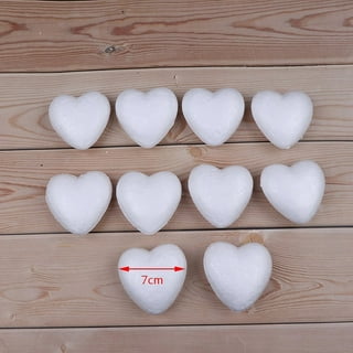 Styrofoam Heart for decoration gifts craft 70 mm