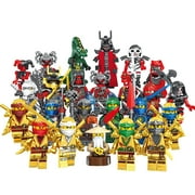MageCrux 11401 gold Ninja 24 children assembled building block toys