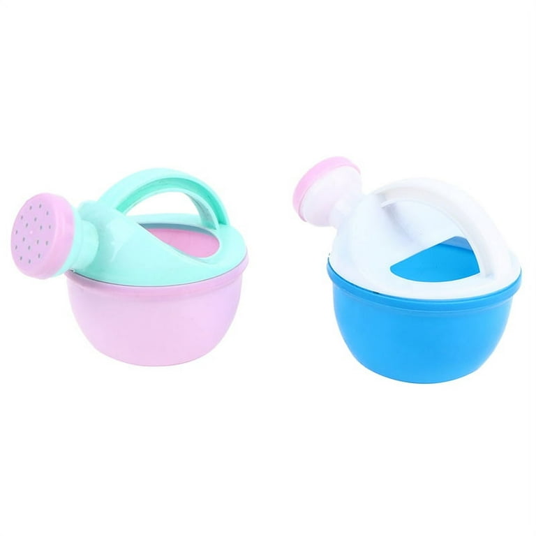 MageCrux 1PC Baby Bath Toy Colorful Plastic Watering Can Watering Pot Bath Toy for Kids Gif