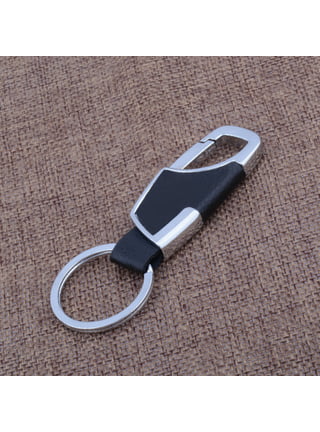 Hemoton Retro Large Circular Shaped Metal Keychain Key Holder Key