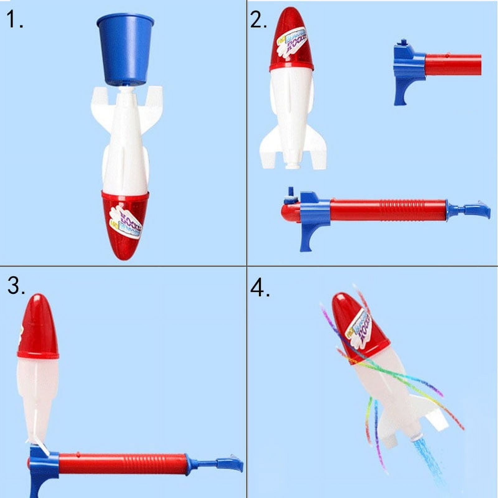 Water powered sales rocket toy