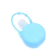 MageCrux 1PC Silicone Hand Sanitizer Fillable Case Portable Hangable Liquid Container Bottle
