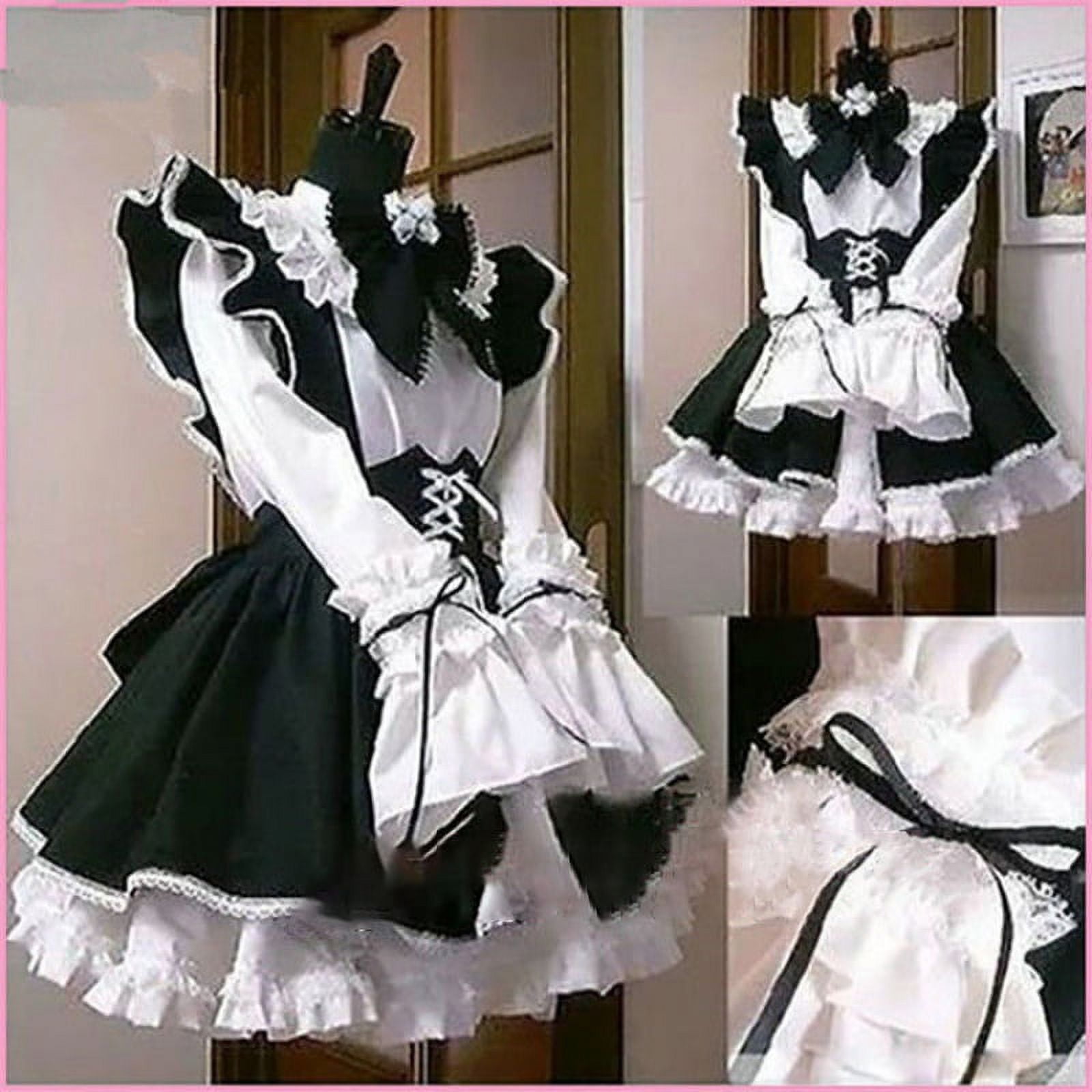 Classic Cardcaptor Sakura Cosplay Lolita Maid Dress Girls Women