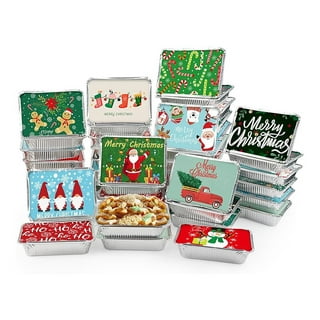 Candy Tins 5 Pack, Cookie Tins with Lids Empty Food Storage Tins Christmas  Gift Tins (Pattern Random) 