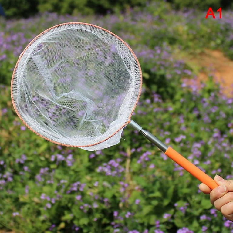MageCrux Extendable Kids Telescopic Butterfly Net Toy Catching Bugs Insect  Fish Gift 
