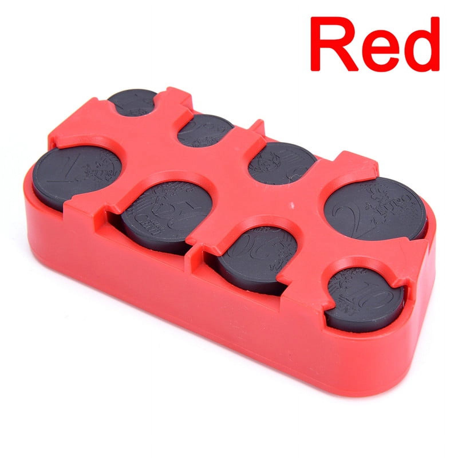 MageCrux New Euro Coin Dispenser Storage Coins Purse Wallet Holders