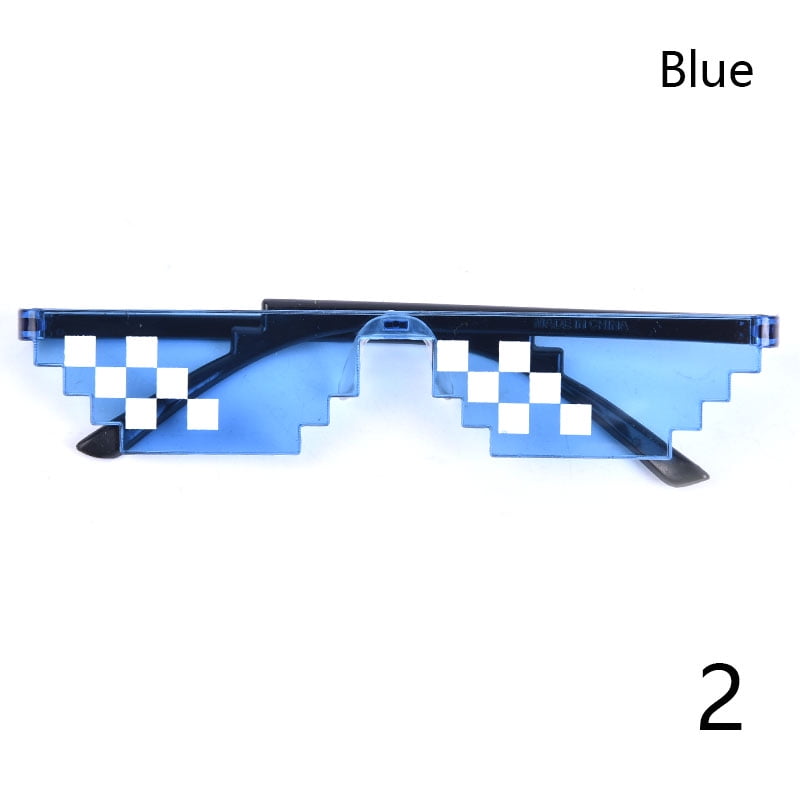 Magecrux Thug Life Attitude Sunglasses 8 Bit Pixel Deal With It Unisex