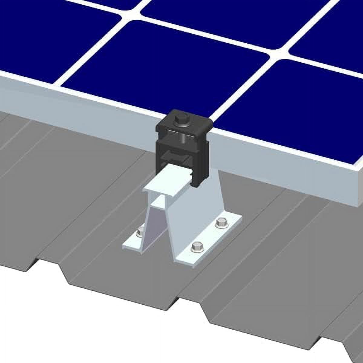 Magefoot End Clamp Solar Mounting Kit For Solar Installation On RPanel Trapezoidal And Standing