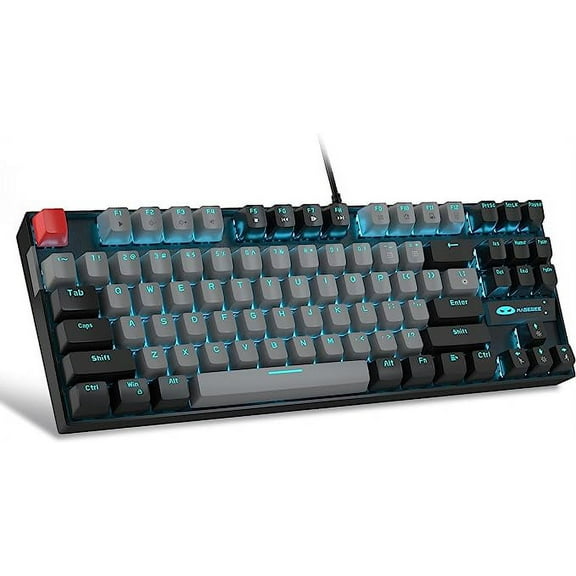 MageGee Backlit USB Type A Gaming Keyboard, Black & Gray