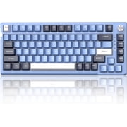 MageGee SKY81 75% Mechanical Gaming Keyboard, Hot Swappable Wired Custom Creamy Keyboards with 5-Layer Sound Dampening, Knob Control, RGB Backlit, Nkro