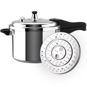 Magefesa Avant 8.5-Quart Aluminum Pressure Cooker with Canner Rack, Pressure Canner