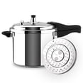 thumbnail image 1 of Magefesa Avant 8.5-Quart Aluminum Pressure Cooker with Canner Rack, Pressure Canner compatible with Gas. Electric and Glass Ceramic Stovetops, 1 of 7